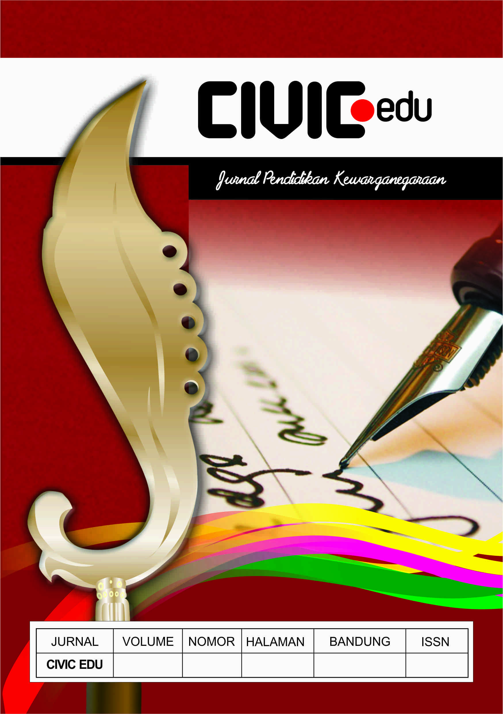 					View Vol. 6 No. 1 (2024): Civic Edu: Jurnal Pendidikan Kewarganegaraan
				