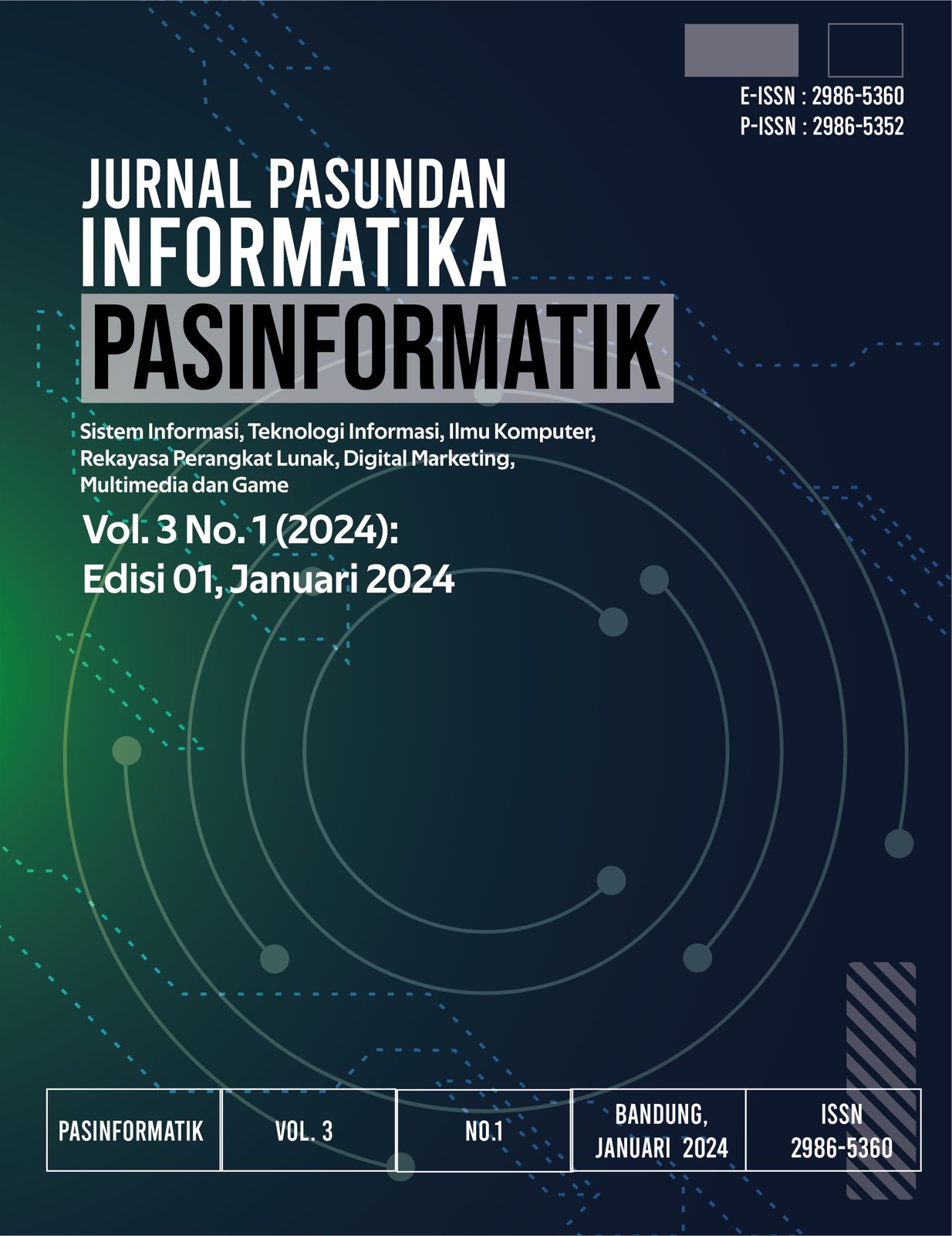 					View Vol. 3 No. 1 (2024): PasInformatik Edisi 01, Januari 2024
				