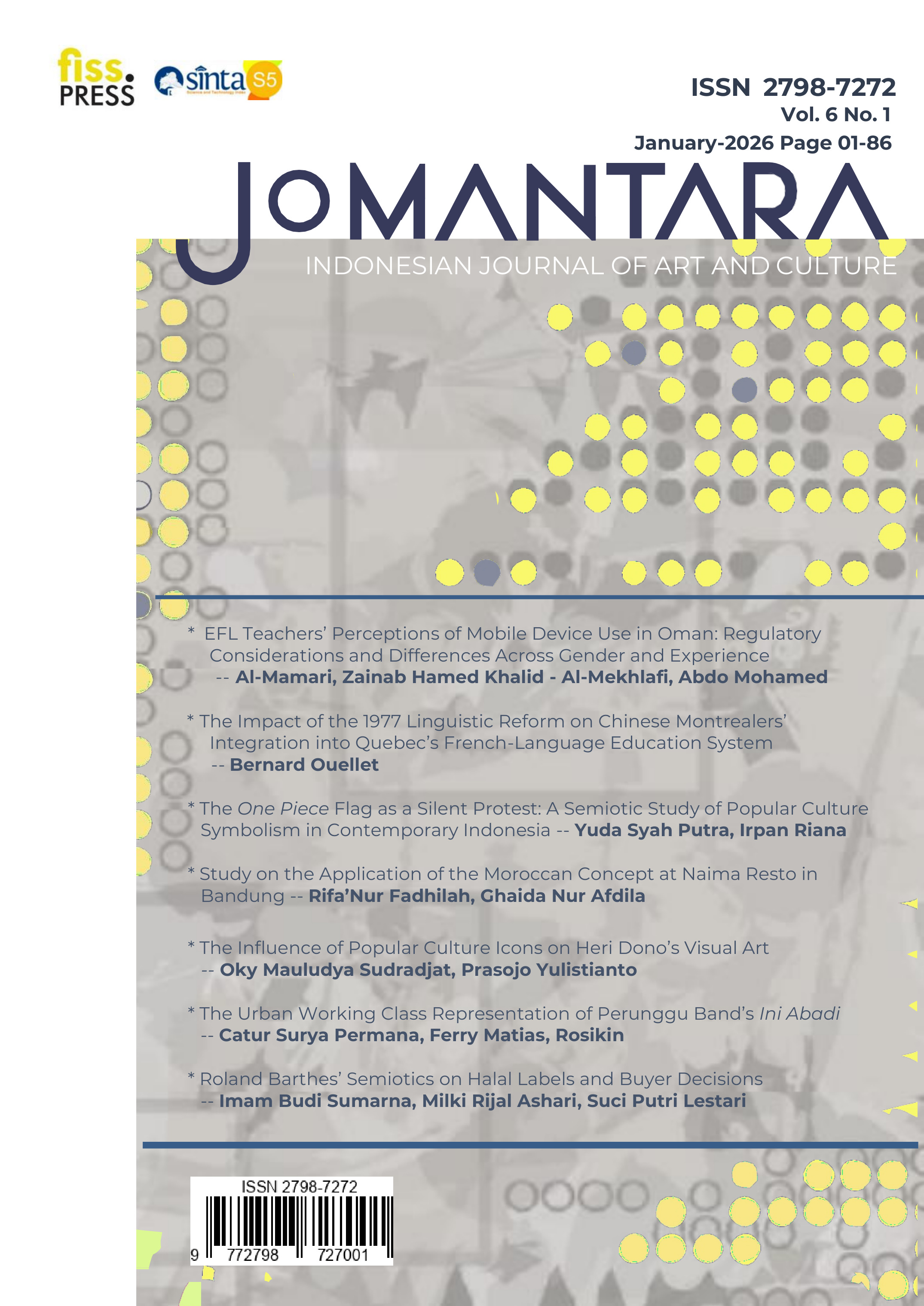 					View Vol. 6 No. 01 (2026): Vol. 6 No. 1 January 2026
				